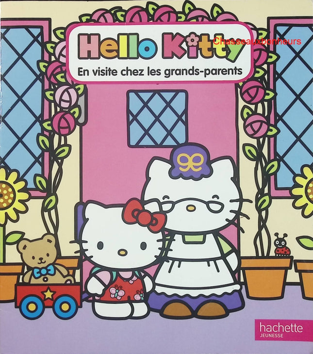 Hello Kitty en visite chez ses grands-parents – Elizabeth Smith – Album jeunesse tendre d’occasion - Livre