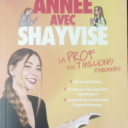 Guide scolaire Réussir mon année avec Shayvise organisation motivation méthodes de travail étudiant livre occasion - Livre