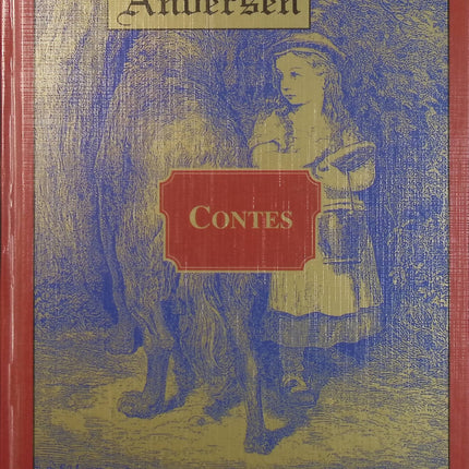 Contes – Andersen et Frères Grimm – Les Grands Classiques Delville – recueil de contes merveilleux – livre d’occasion - Livre