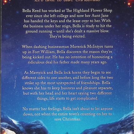 Christmas at the Highland Flower Shop Lucy Coleman roman feel-good romance et fêtes de Noël - Livre en Anglais