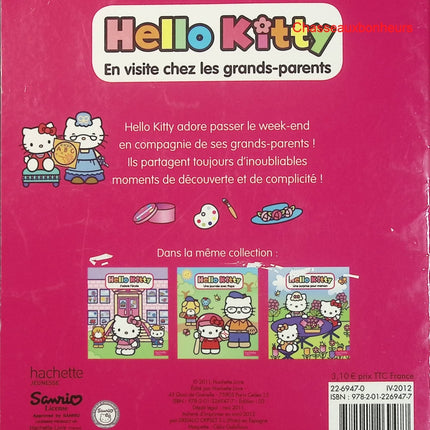 Hello Kitty en visite chez ses grands-parents – Elizabeth Smith – Album jeunesse tendre d’occasion - Livre
