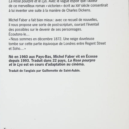 Contes de la rose pourpre - Michel Faber - livre