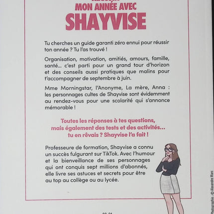 Guide scolaire Réussir mon année avec Shayvise organisation motivation méthodes de travail étudiant livre occasion - Livre