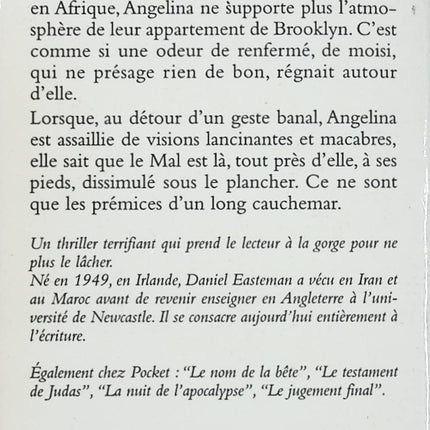 La nuit du 7e jour – Daniel Easterman – thriller ésotérique conspiration et suspense - Livre