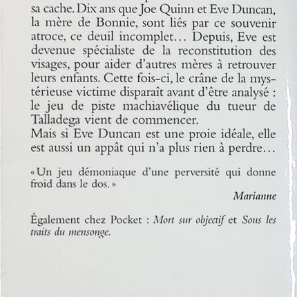 Le Tueur de Talladega – Iris Johansen – thriller psychologique tueur en série et suspense - Livre