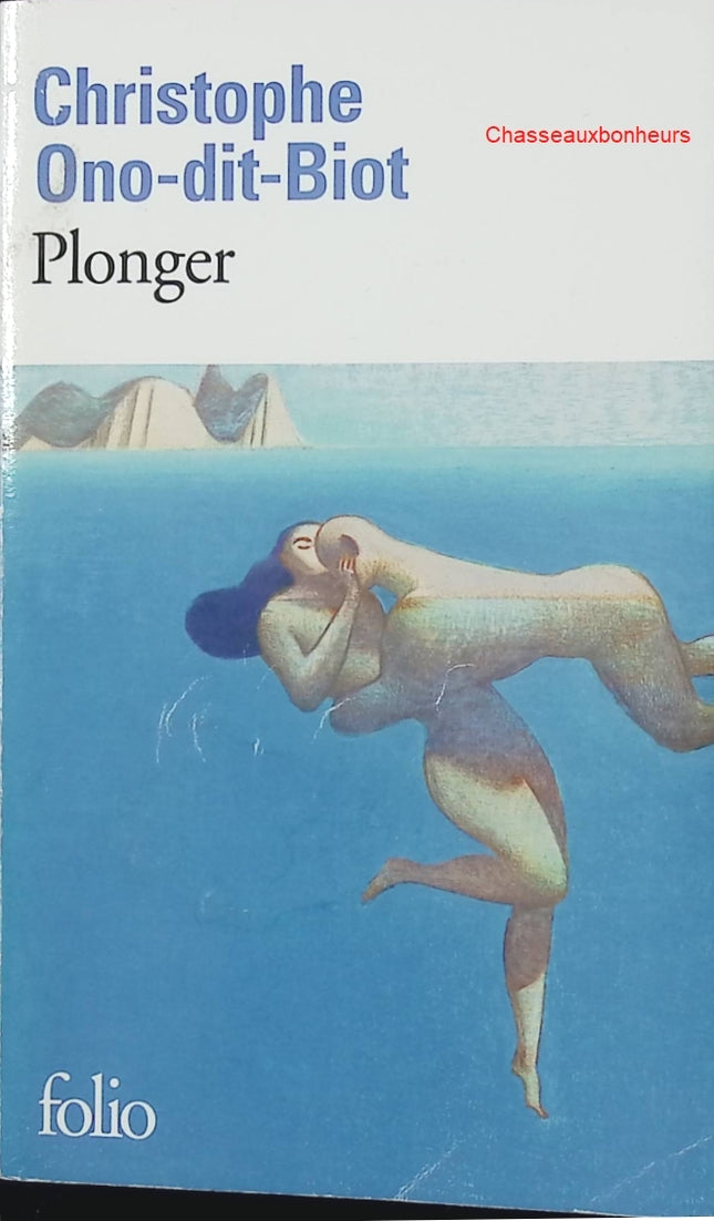 Plonger – Christophe Ono-dit-Biot – roman contemporain amour enquête disparition occasion - Livre