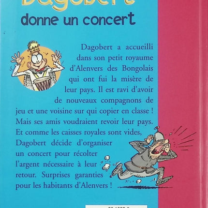 Dagobert donne un concert – Tome 12 – Bibliothèque Rose livre jeunesse lecture facile humour musique aventure enfants - Livre