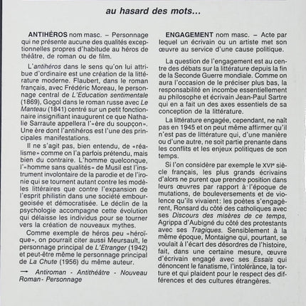 Dictionnaire fondamental du français littéraire – Gérard Conio & Philippe Forest : guide complet de la littérature française - Livre