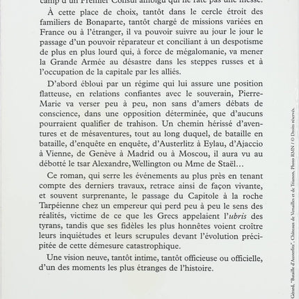 Au Vent du boulet – Hubert Monteilhet – roman historique napoléonien, aventures militaires et intrigues sous l’Empire - Livre