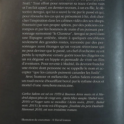 Je reste roi d’Espagne – Carlos Salem – Roman noir et humour décalé d’occasion - Livre