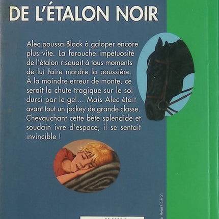 La Légende de l’Étalon Noir – Walter Farley – Bibliothèque Verte – roman jeunesse aventure chevaux - Livre