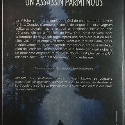 Un assassin parmi nous – Shari Lapena – thriller huis clos suspense occasion - Livre