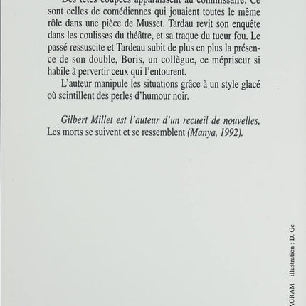 Le Mépriseur – roman contemporain et drame psychologique – G. Millet - Livre