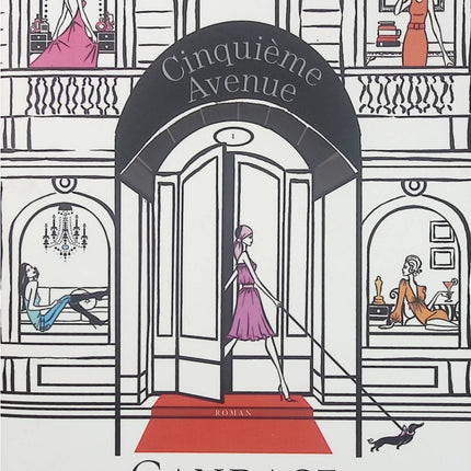 Cinquième Avenue – Candace Bushnell – roman contemporain New York luxe et relations sociales – livre d’occasion - Livre