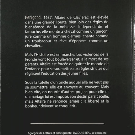 La dame d'Aquitaine - Jacquie Béal - livre