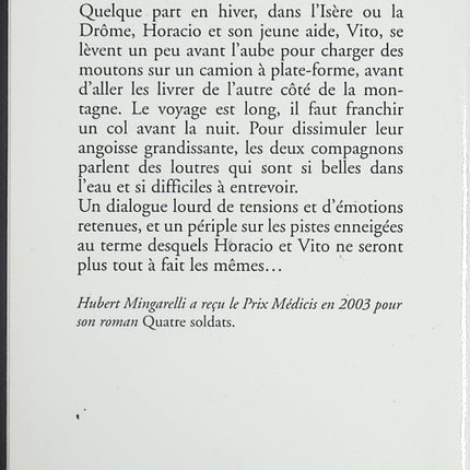 La Beauté des loutres – Hubert Mingarelli | Roman contemporain français - livre