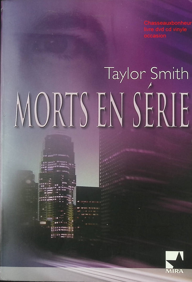 Roman thriller policier et suspense – Morts en série Smith Taylor - Livre