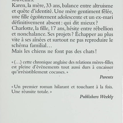 Le manuel de la mauvaise mère livre adulte Kate Long roman humour parentalité famille émotions - Livre
