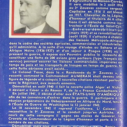 Paix en Algérie - Général Aumeran - Livre