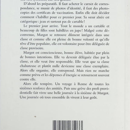 La Sixième – roman jeunesse sur l’école, l’amitié et la découverte de soi | Susie Morgenstern - livre
