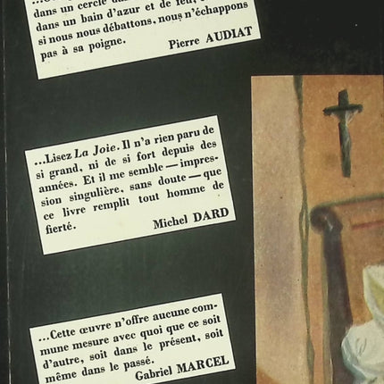 La joie - Georges Bernanos - Livre