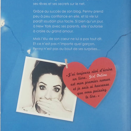 Roman jeunesse blogueuse réseaux sociaux Girl Online Tome 1 – Zoe Sugg - livre