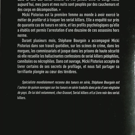 Profileuse – Sur la trace des serial killers – enquête criminelle et psychologie – Stéphane Bourgoin - Livre
