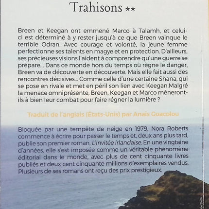 Songes d'Irlande, tome 2 : Trahisons - Nora Roberts - livre