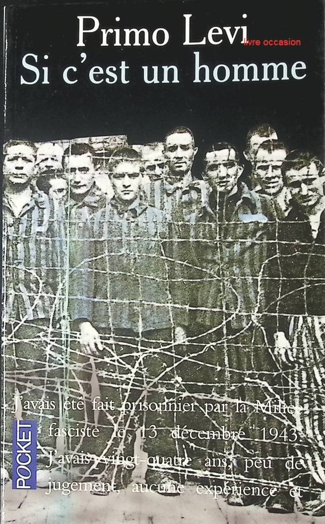 Si c'est un homme - Primo Levi - Livre