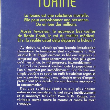 Toxine - Robin Cook - livre