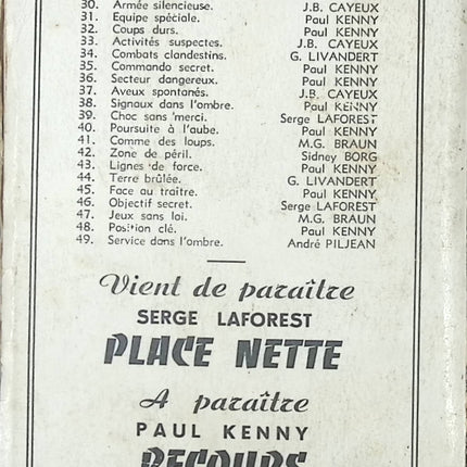 Ville interdite - Paul Kenny - Roman policier, thriller et suspense international - livre