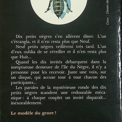Dix petits nègres – Agatha Christie – roman policier classique Agatha Christie occasion - Livre