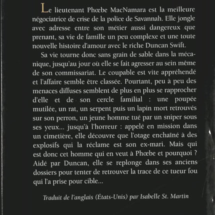 Roman suspense romance enquête Si tu m’abandonnes – Nora Roberts - livre