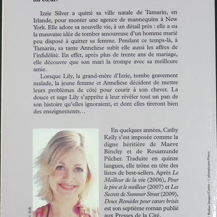 Roman contemporain romance et émotions – Doux Remèdes pour cœurs brisés Cathy Kelly - Livre