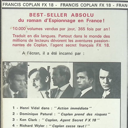 Complot pour demain - Paul Kenny - Roman policier, thriller et intrigue haletante - livre