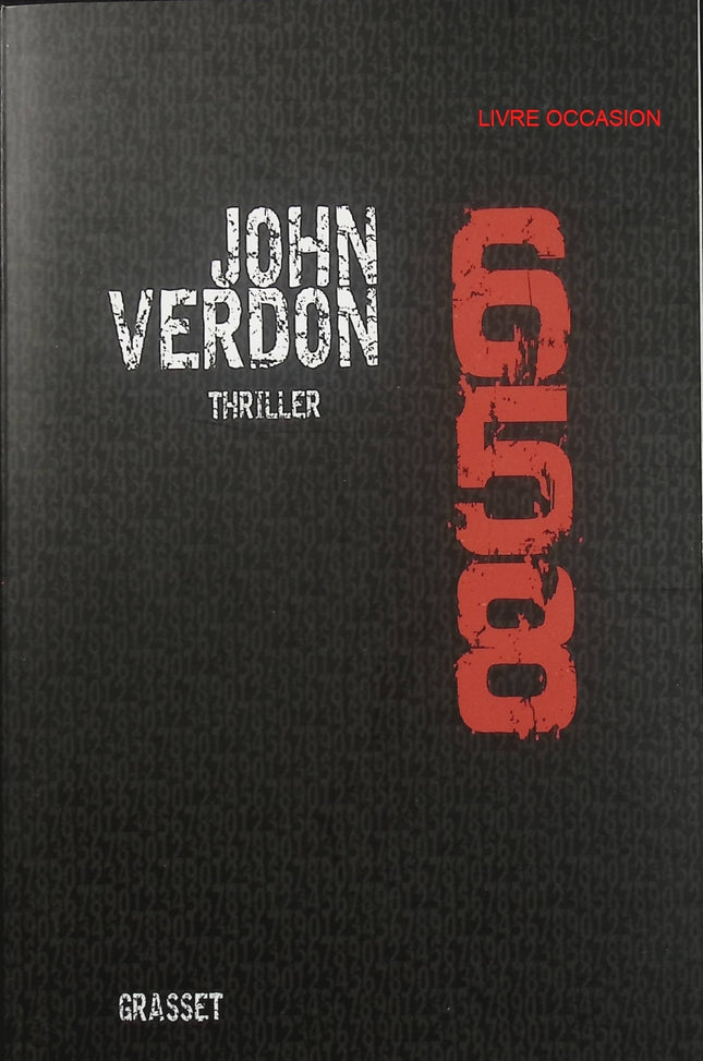 658 – John Verdon – thriller psychologique et enquête du détective David Gurney – livre d’occasion - Livre