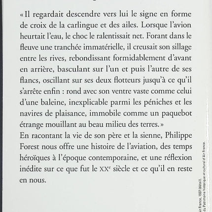 Le Siècle des nuages – Philippe Forest | Roman contemporain français - livre