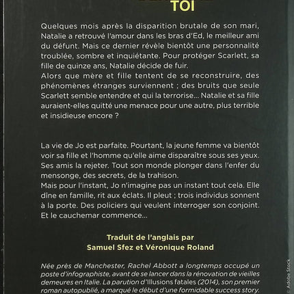 Proie, suivi de Juste derrière toi – Rachel Abbott thriller psychologique suspense stalking manipulation danger double roman - Livre