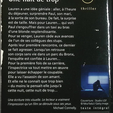 Une nuit de trop – James Patterson – Thriller policier suspense intense d’occasion - Livre