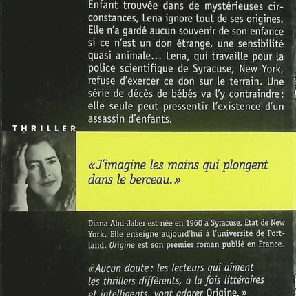 Origine - Diana Abu-jaber - livre