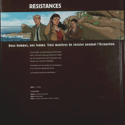 Résistances Tome 1 – L’Appel – Derrien, Claude Plumail – Bande dessinée historique sur la Résistance française - Livre BD