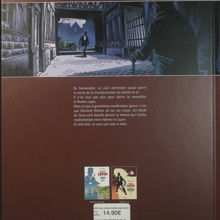 Arsène Lupin contre Sherlock Holmes – Tome 1/2 – Jérôme Félix, Alain Janolle – Enquête policière, mystère et aventure - Livre BD