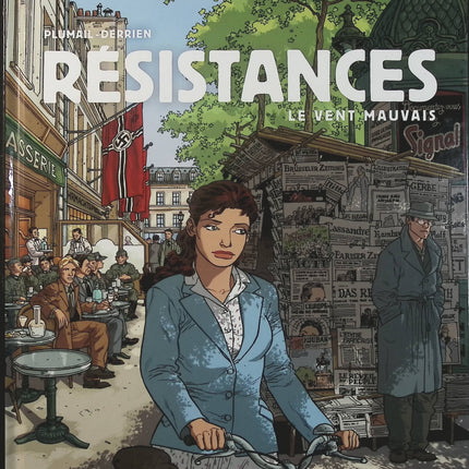 Résistances Tome 2 – Le Vent mauvais – Derrien, Claude Plumail – Bande dessinée historique, Résistance française et Seconde Guerre mondiale - Livre BD