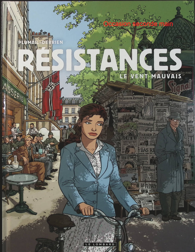 Résistances Tome 2 – Le Vent mauvais – Derrien, Claude Plumail – Bande dessinée historique, Résistance française et Seconde Guerre mondiale - Livre BD
