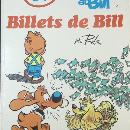 Boule et Bill – Tome 21 : Billets de Bill – Bande dessinée jeunesse humoristique – Jean Roba - livre BD