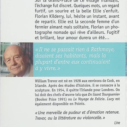 Cet été-là – William Trevor | Roman contemporain irlandais - livre