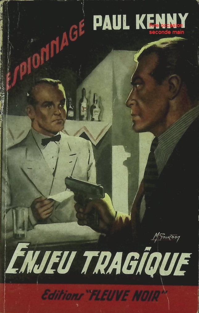 Enjeu tragique – Paul Kenny – roman policier et suspense français Livre d’occasion - livre