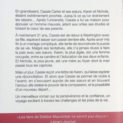 Bon retour à la maison – Roman feel-good émouvant sur la reconstruction – Debbie Macomber - livre