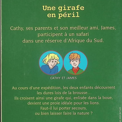 Roman jeunesse animaux et aventures – Une girafe en péril Lucy Daniels - Livre