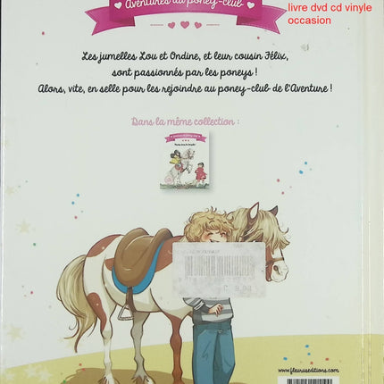 Roman jeunesse chevaux et aventure – Le Cheval acrobate Aventures au poney-club - Livre